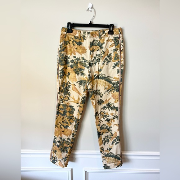 Anthropologie Chino printed relaxed pants size 27 - Picture 2 of 12